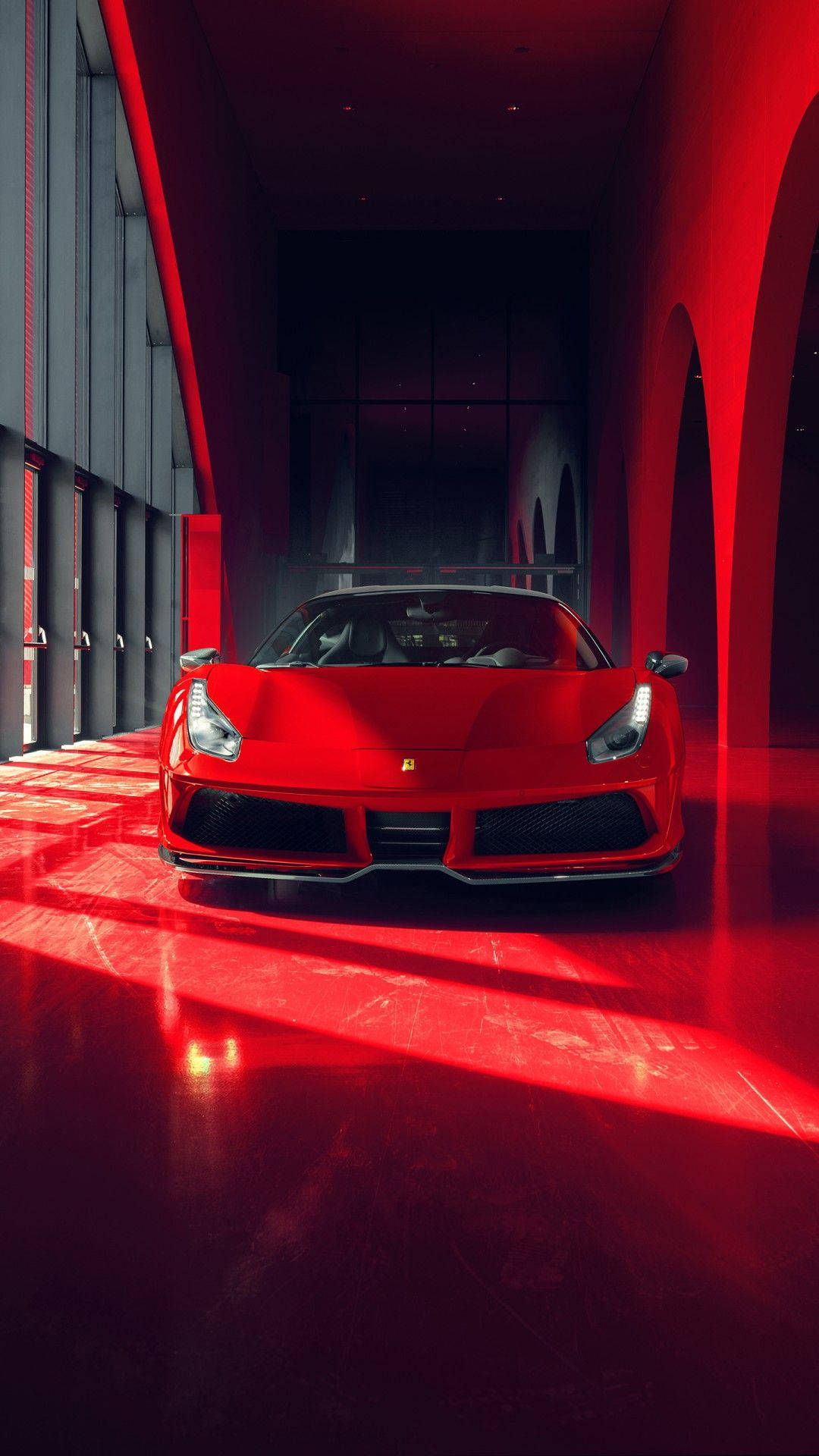 Futuristic Ferrari Iphone Background