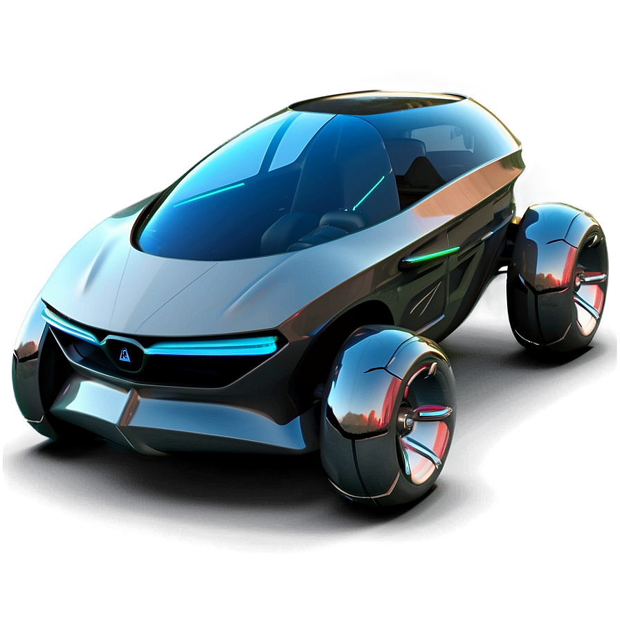 Futuristic Flying Car Concept Png 06202024 PNG