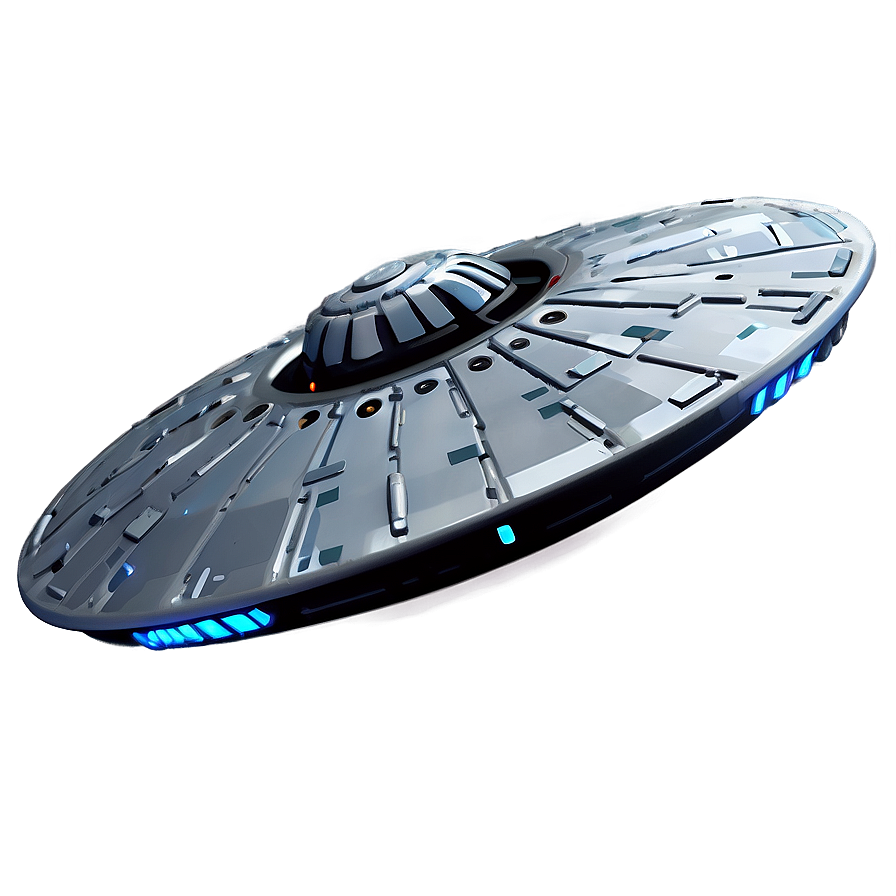 Futuristic Flying Saucer Model Png Ncd PNG