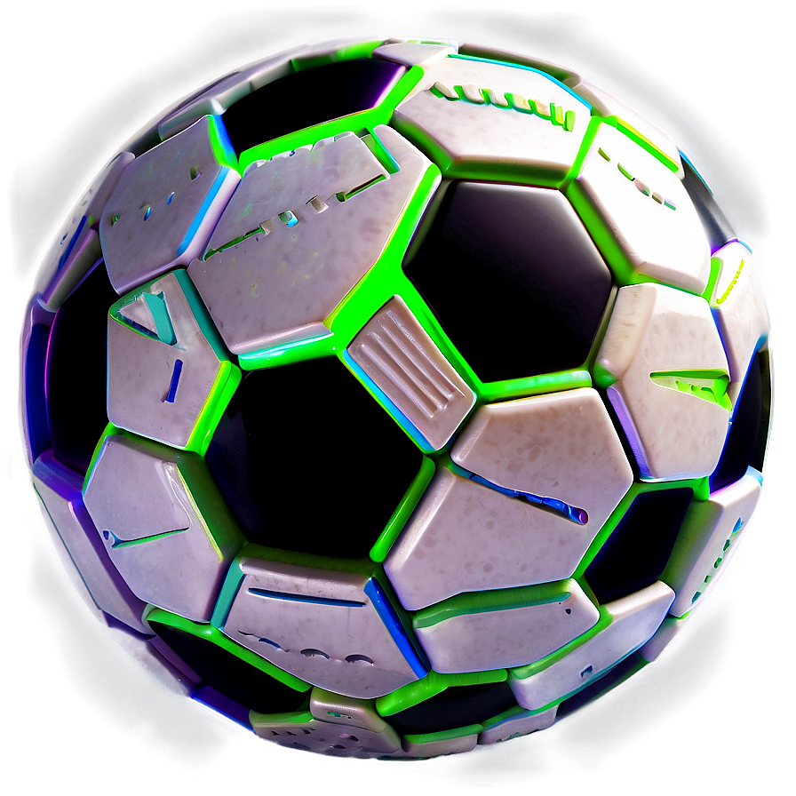Futuristic Football Ball Png Wjq PNG