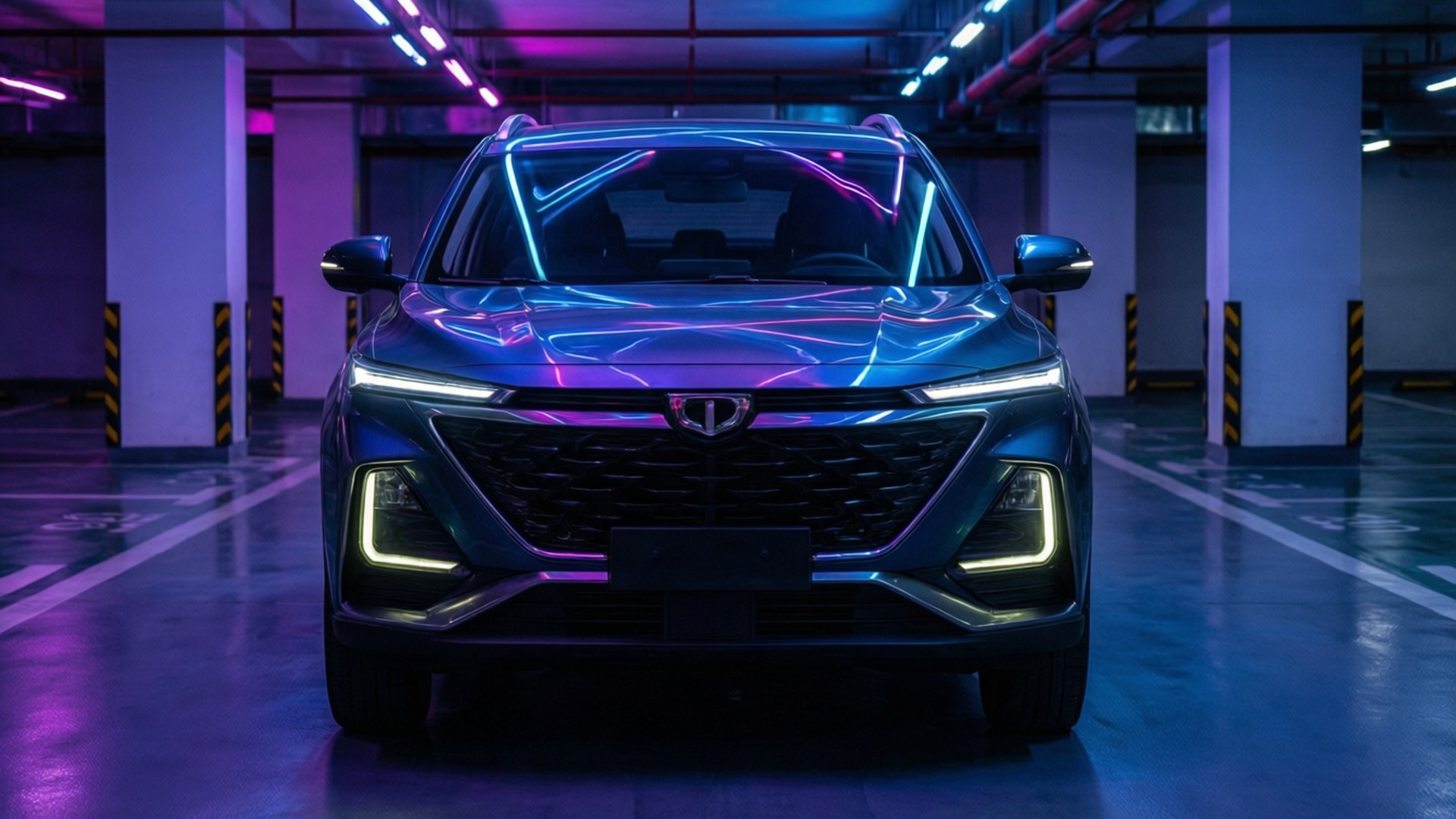 Futuristisk Front Bakgrundsbilder