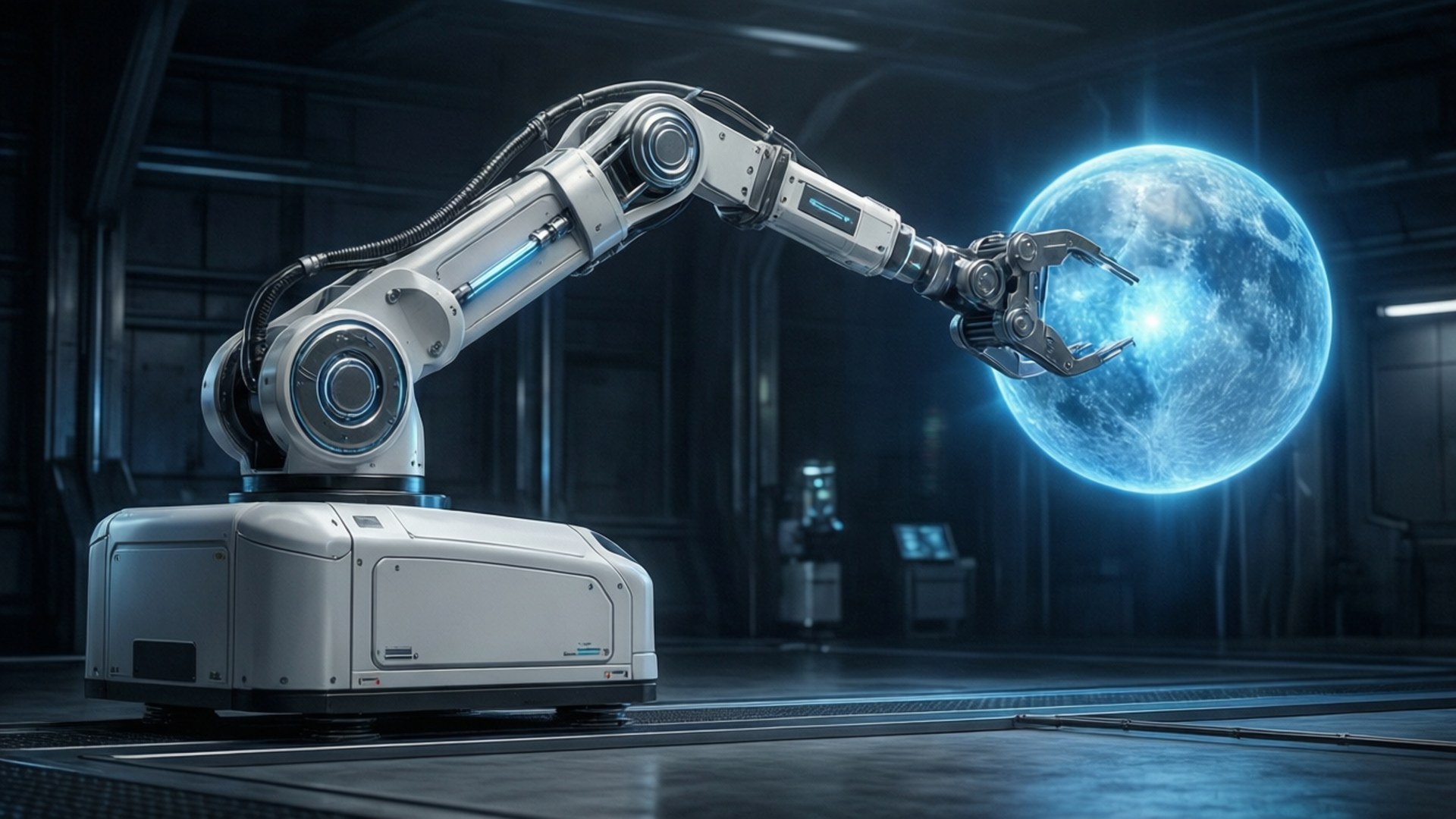 Futuristisk Handler Reach Wallpapers