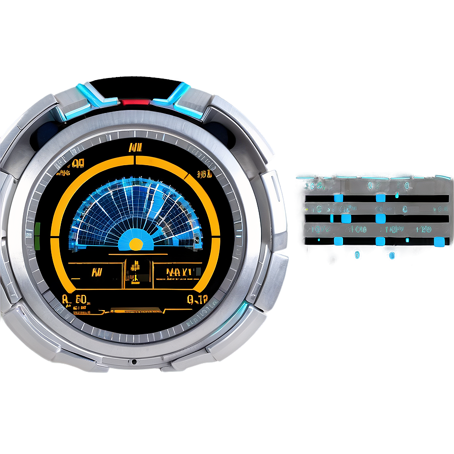 Futuristic Hud Graphic Png Rwe59 PNG