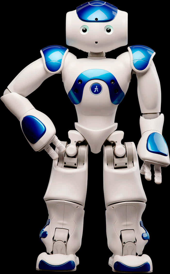 Futuristic Humanoid Robot PNG