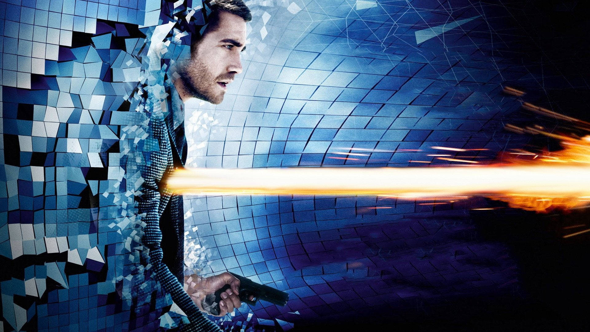 Futuristic Jake Gyllenhaal Edit Wallpaper