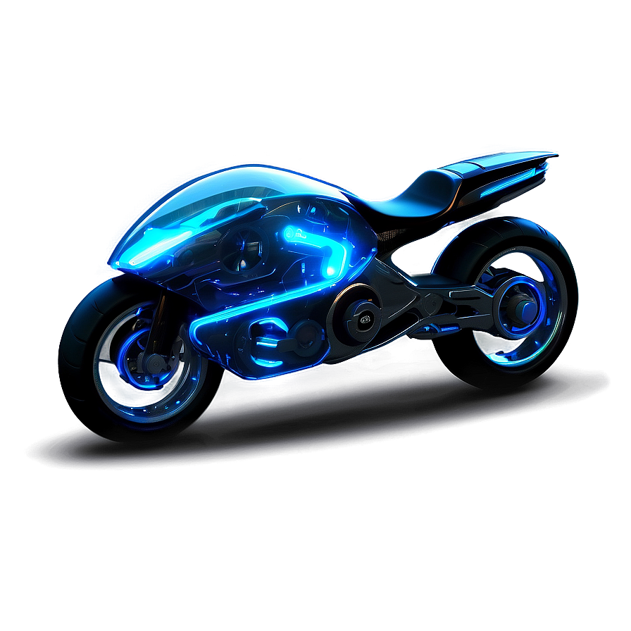 Futuristic Motorcycle Concept Png 05212024 PNG