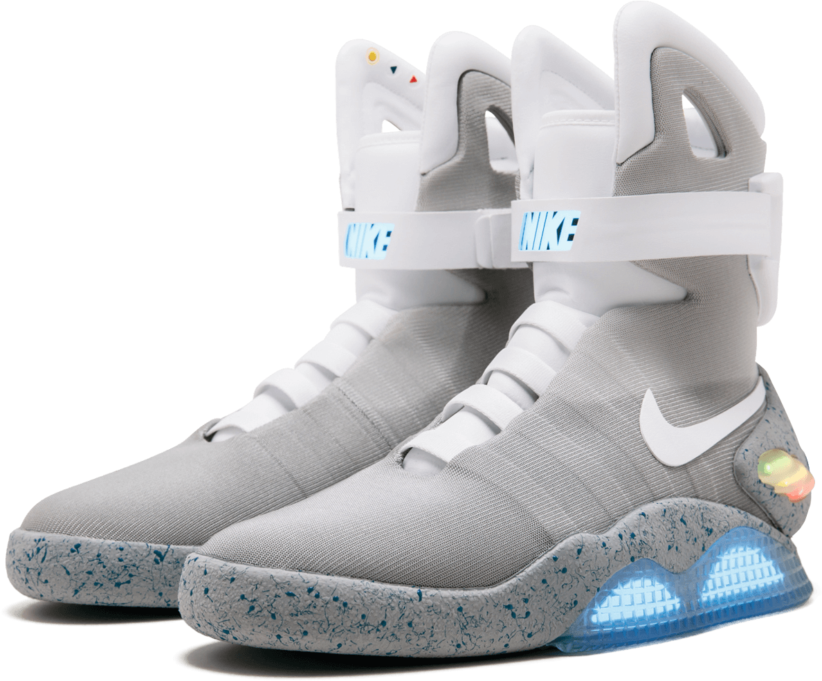 Futuristic Nike Sneakers PNG