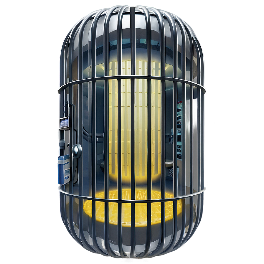 Futuristic Prison Cell Png Scu PNG