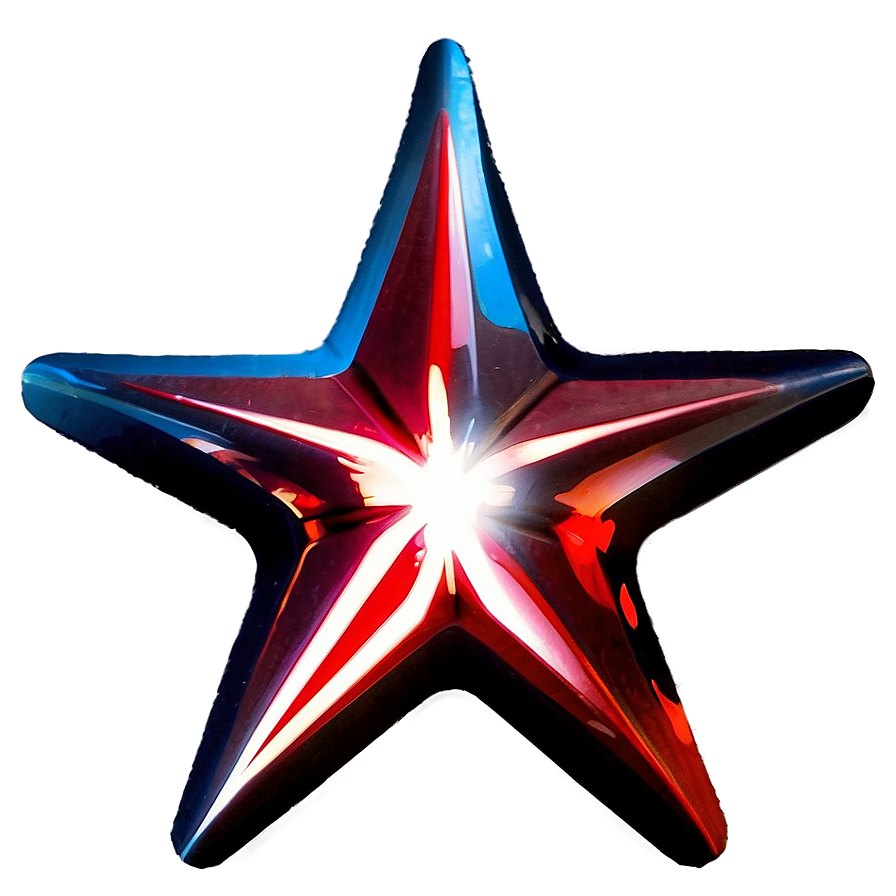 Futuristic Red Star Png 57 PNG
