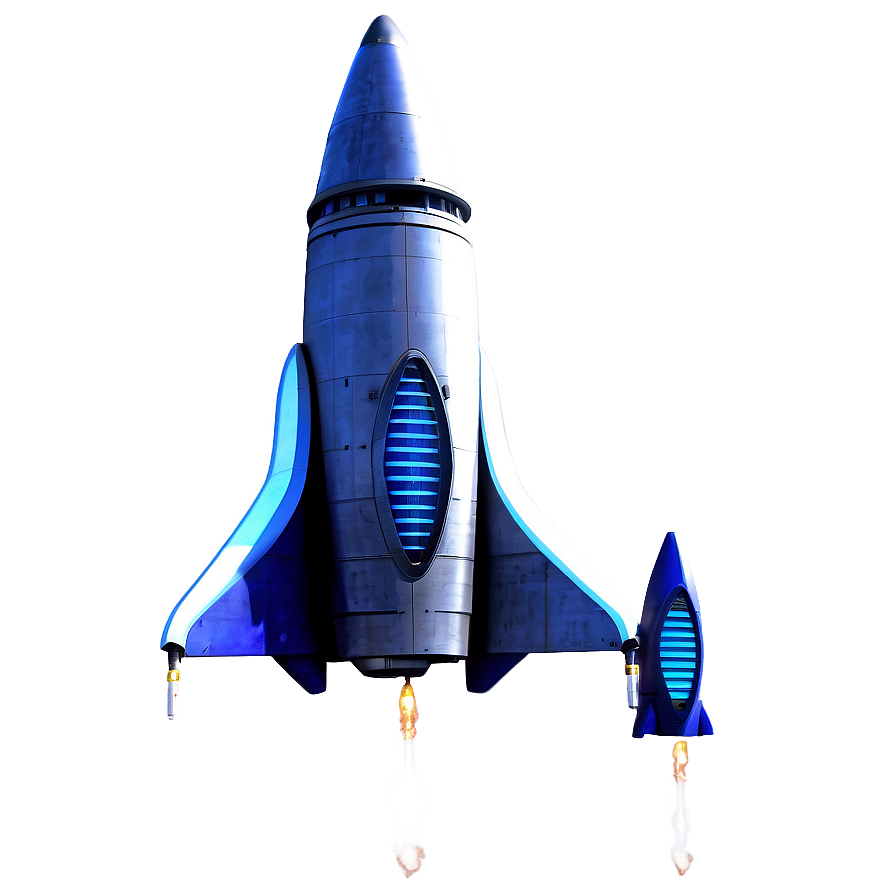 Futuristic Rocketship Png Oid PNG