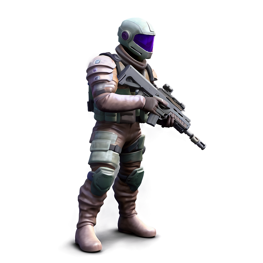 Futuristic Rogue Soldier Png Qvo PNG