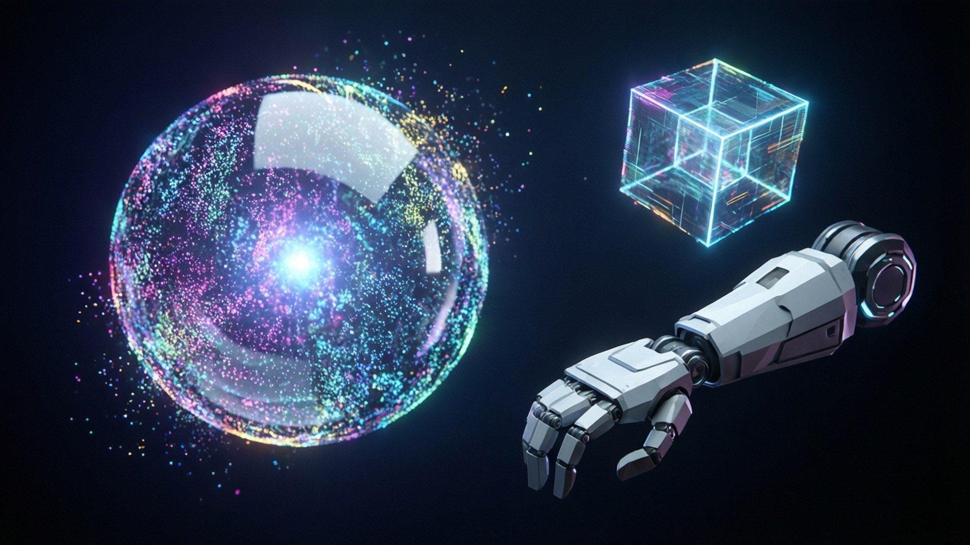 Futuristische Sci-Fi-Objekte Wallpaper