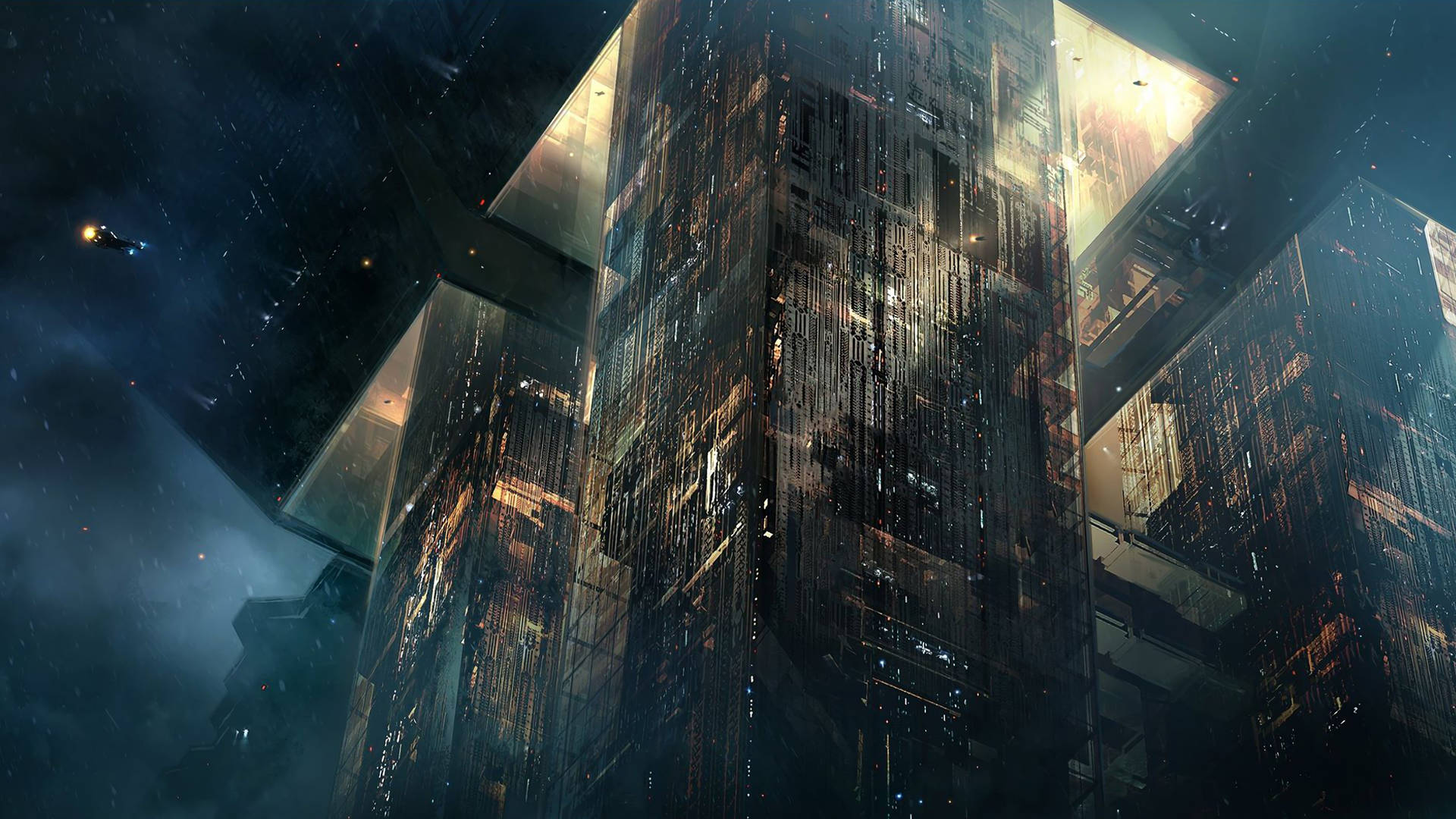 Futuristic Setting Blade Runner 2049 4k Background
