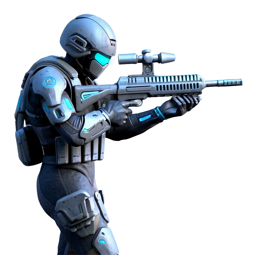 Download Futuristic Soldier Concept Png 05242024 | Wallpapers.com