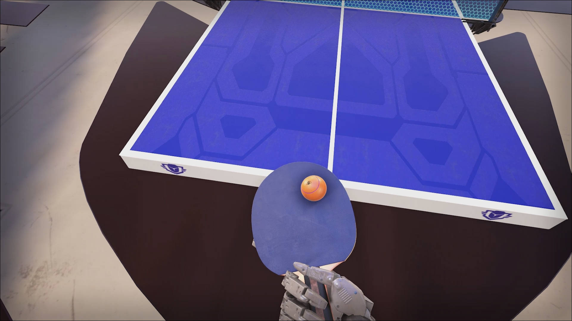 Futuristic Table Tennis Wallpaper