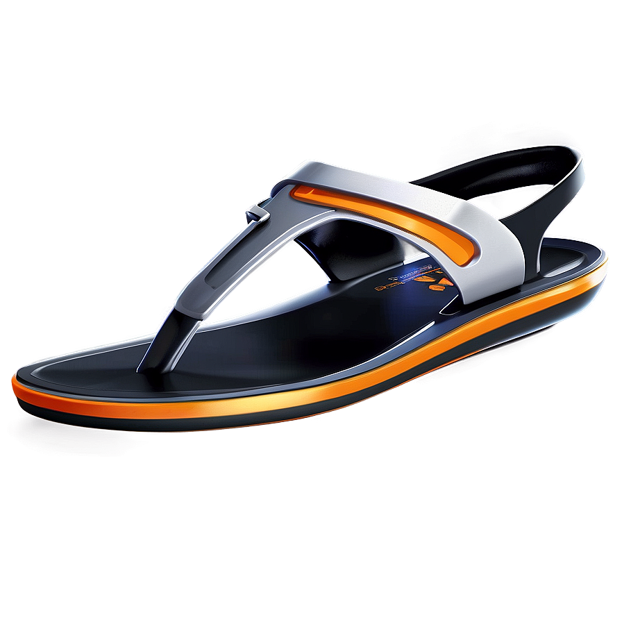 Futuristic Tech Flip Flop Png 06132024 PNG