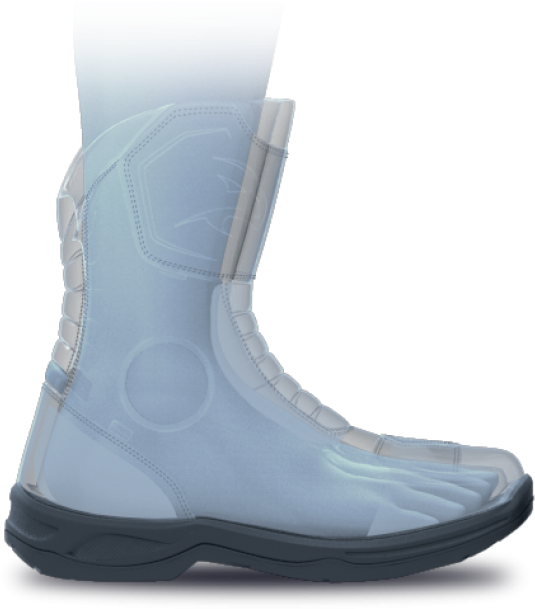 Futuristic Transparent Boot.png PNG