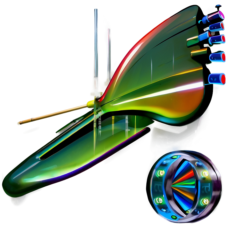 Futuristic Vehicle Concept Art PNG