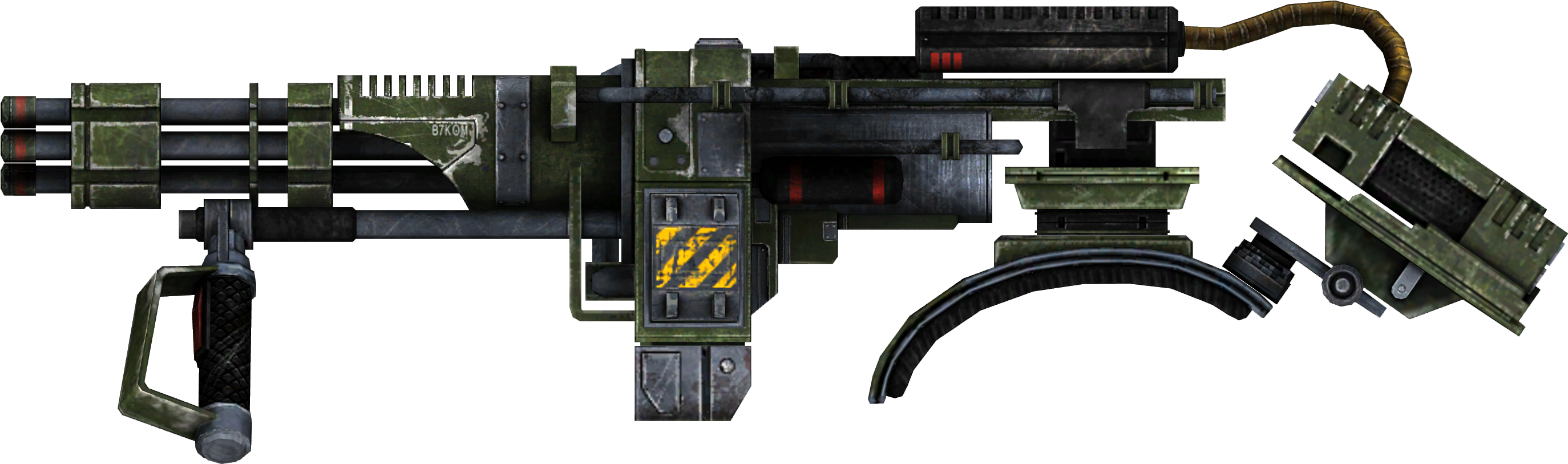 Futuristic_ Energy_ Weapon_ Render PNG