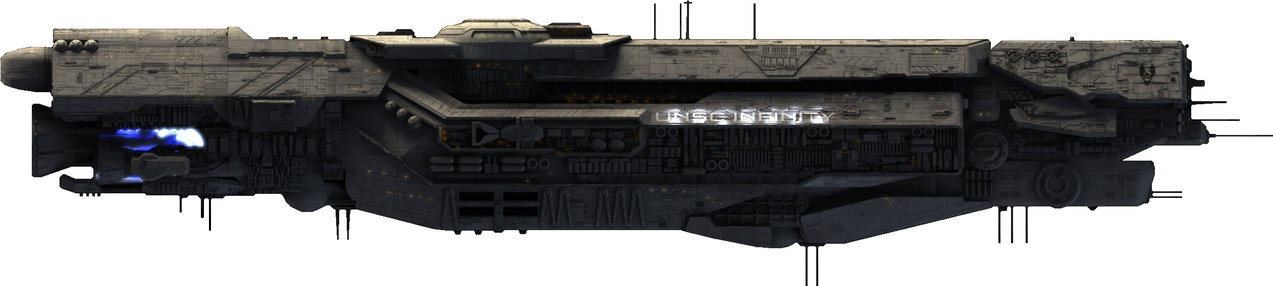 Futuristic_ Space_ Cruiser PNG