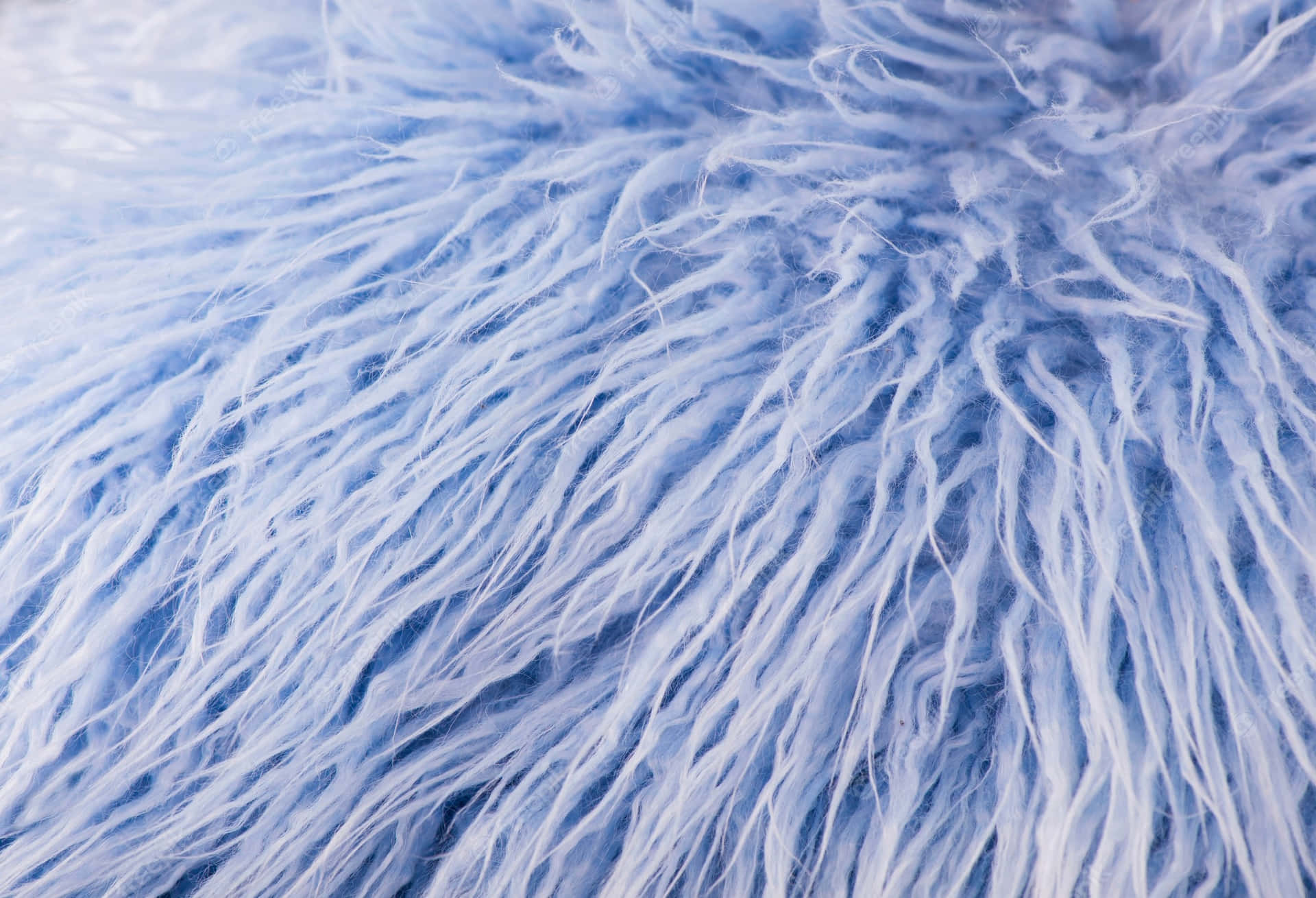 Fuzzy Blue Fabric Wallpaper