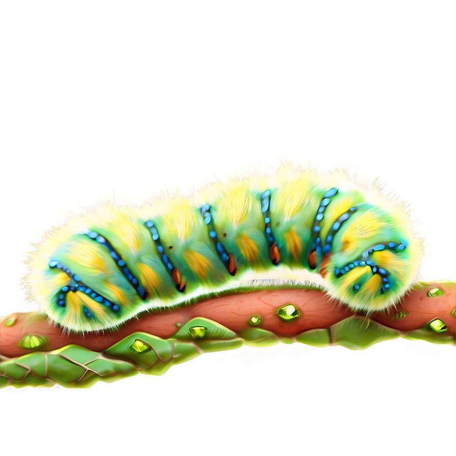 Fuzzy Caterpillar Texture Png 24 PNG