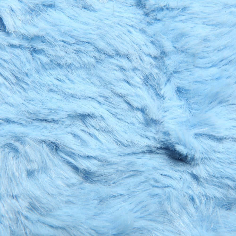 Fuzzy Light Blue Fur Coat Wallpaper