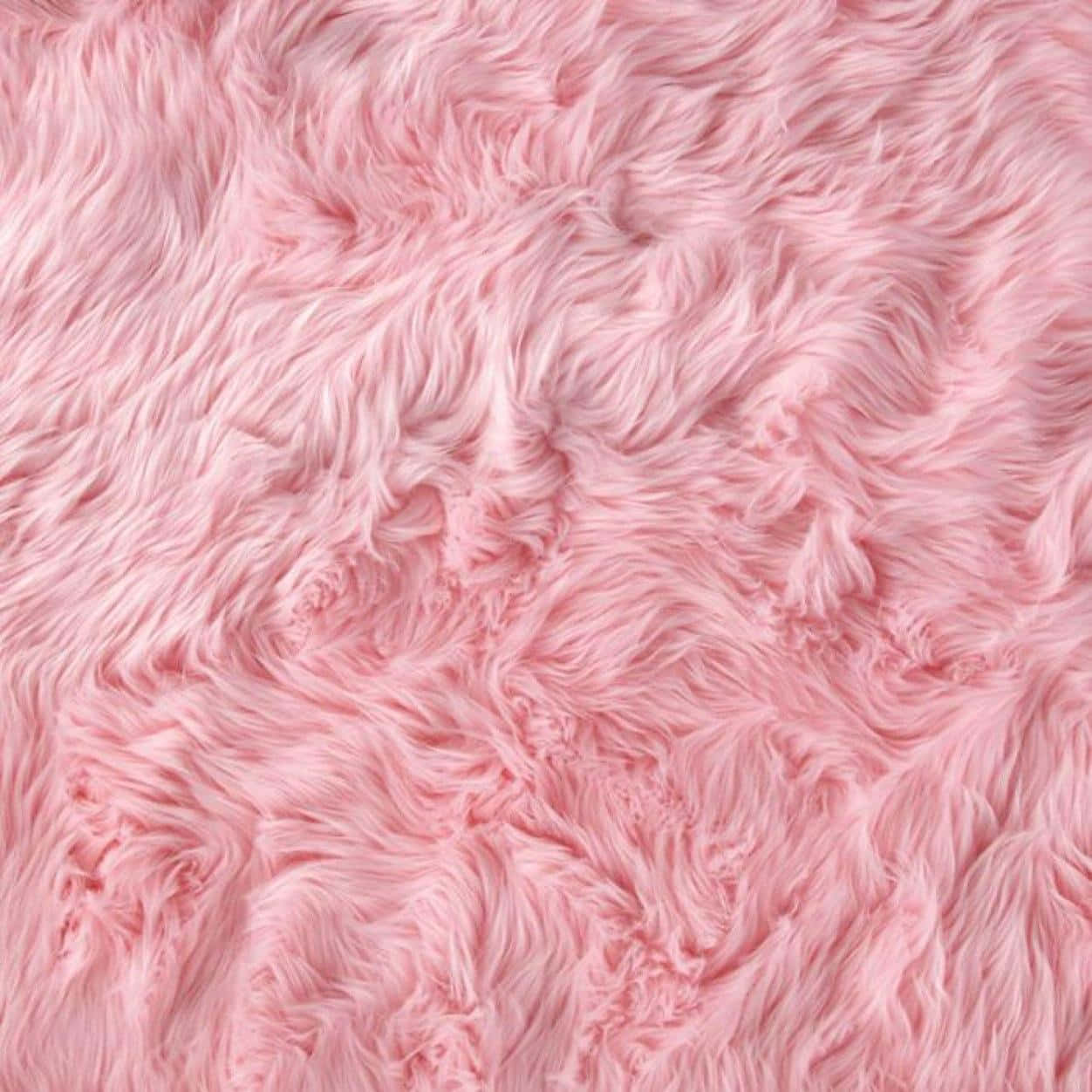 Fuzzy Pink Fur Coat Wallpaper