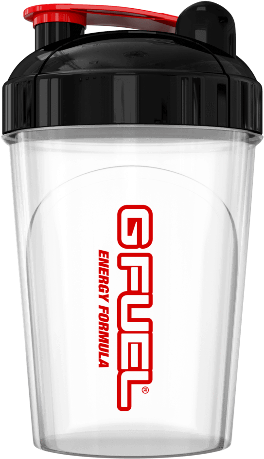G Fuel Shaker Bottle Red Logo PNG