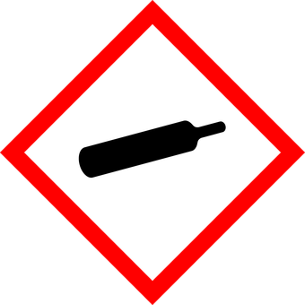 G H S Flammable Gas Symbol PNG