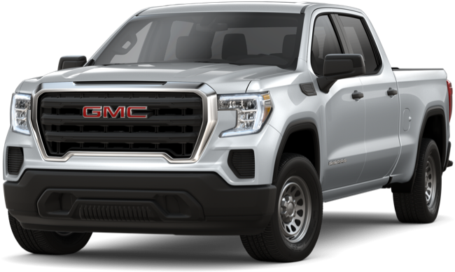 G M C Pickup Truck White Exterior PNG