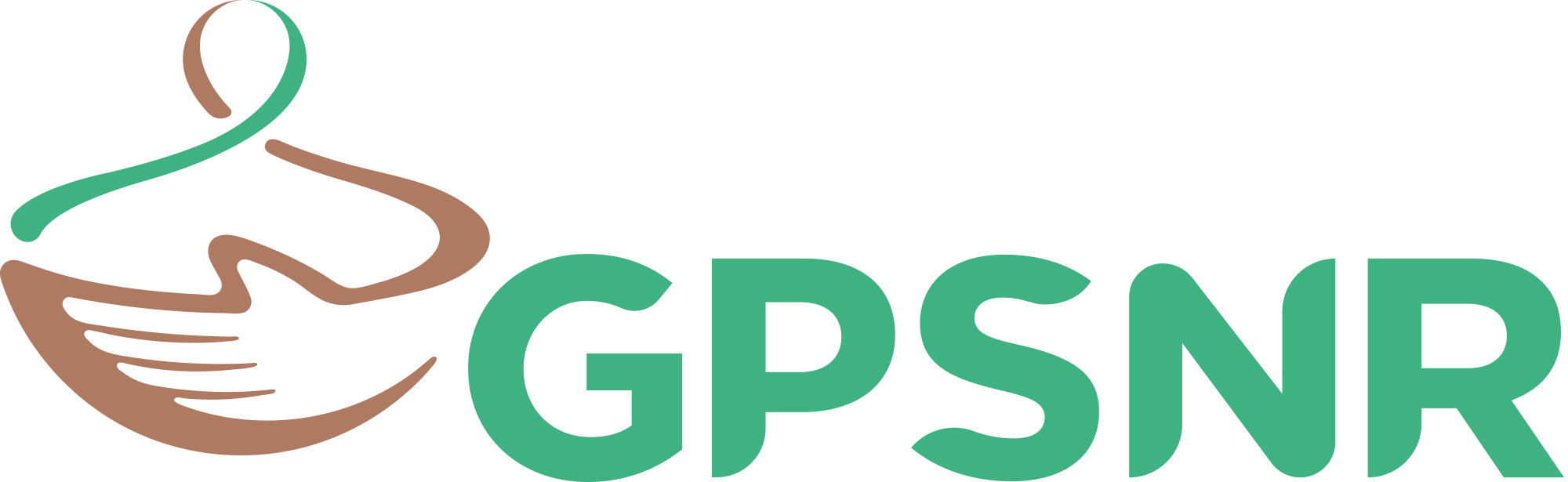 G P S N R Logo Design PNG