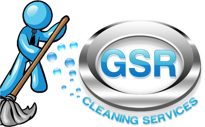 G S R Cleaning Services Logo PNG
