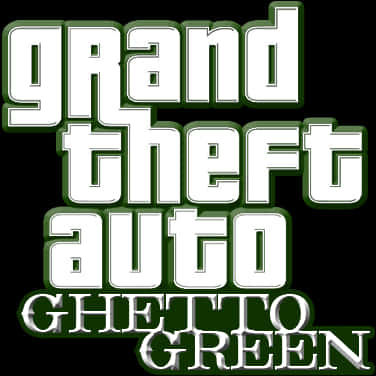 G T A Ghetto Green Logo PNG