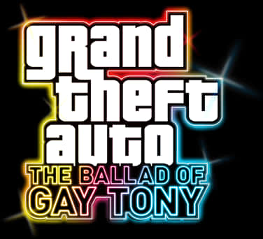 G T A The Balladof Gay Tony Logo PNG