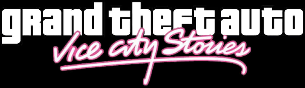 G T A Vice City Stories Logo PNG