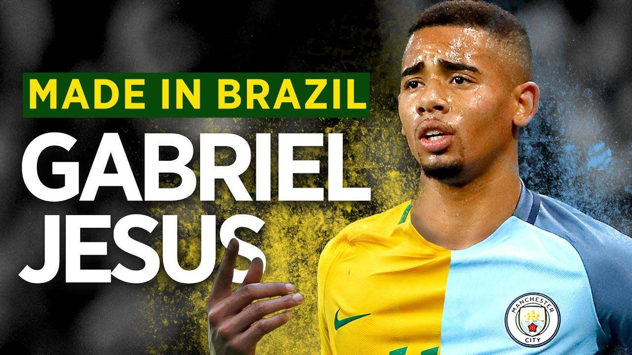 Gabriel Jesus Made In Brazil Background