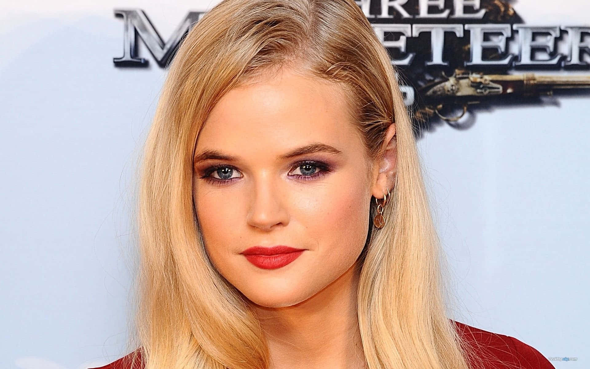 Gabriella Wilde Punaisen Maton Ilme Taustakuva