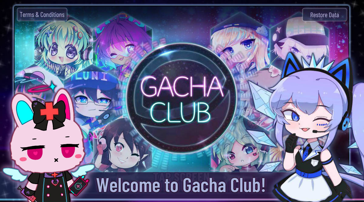 Gacha Club Welcome Wallpaper
