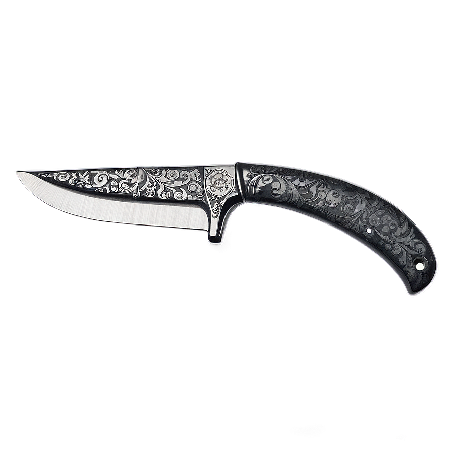 Gacha Knife With Engravings Png 06272024 PNG