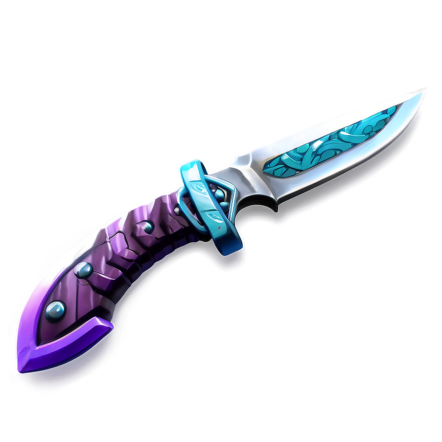 Gacha Knife With Poison Effect Png 06272024 PNG