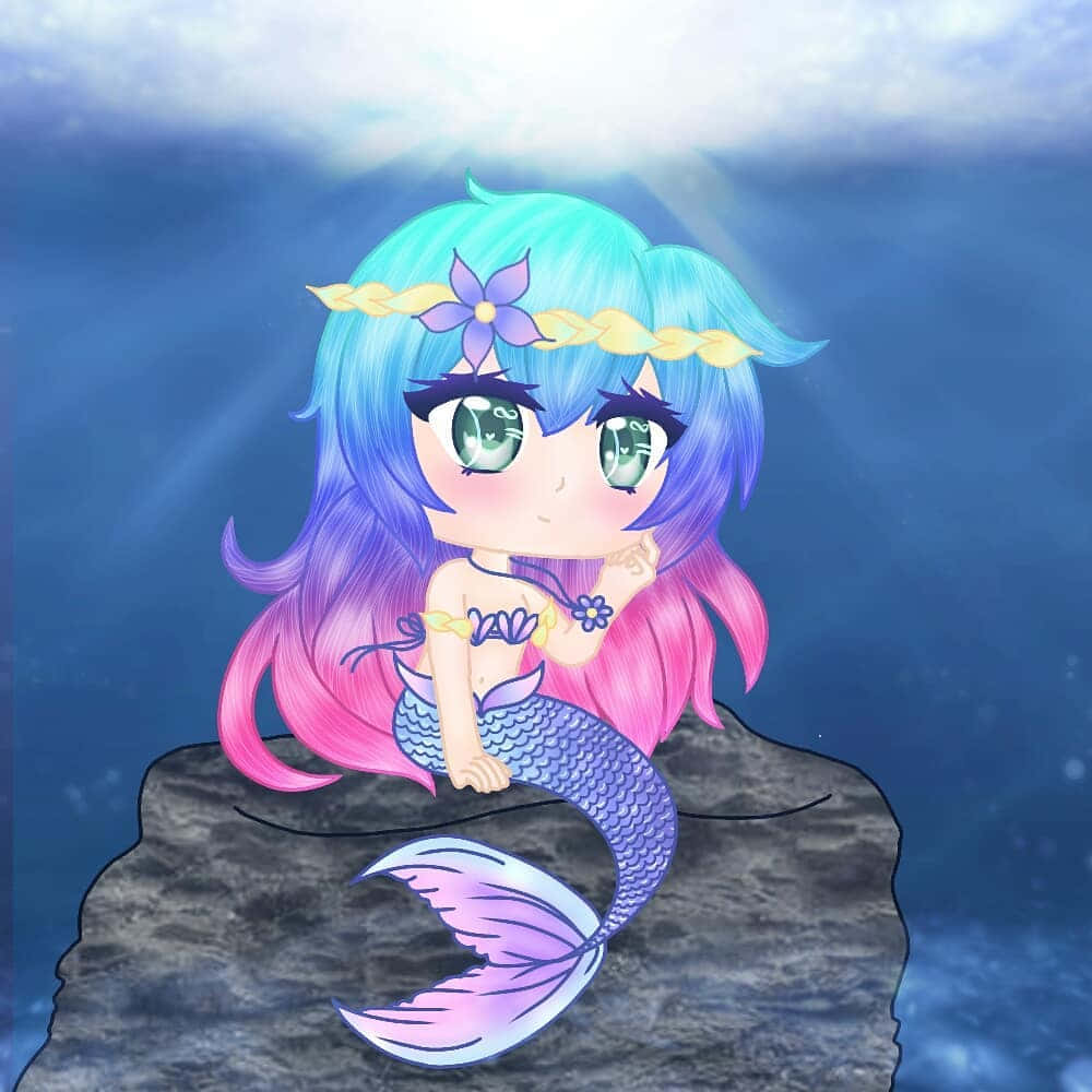 Gacha Life Cute Mermaid Wallpaper