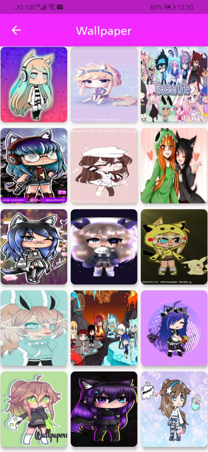 Bakgrundsbilderav Anime-tjejer Och Anime-karaktärer Wallpaper
