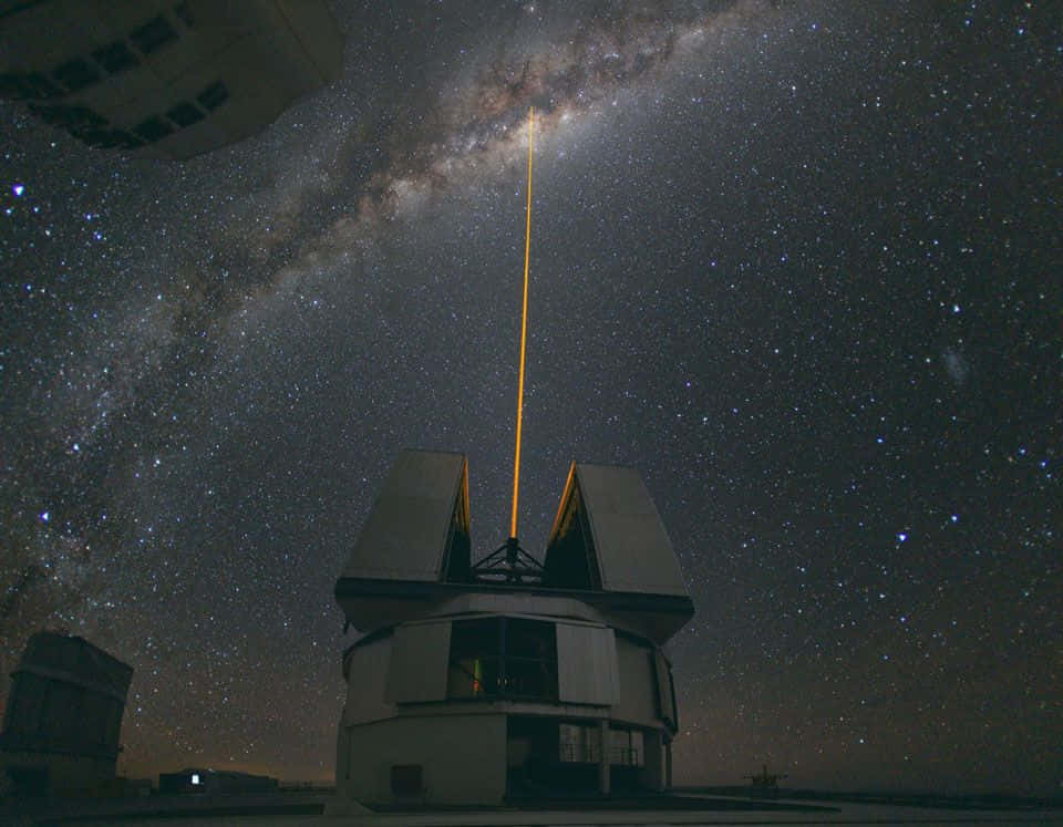 Galactisch Centrum - Een Magnifiek Universum Wacht Achtergrond