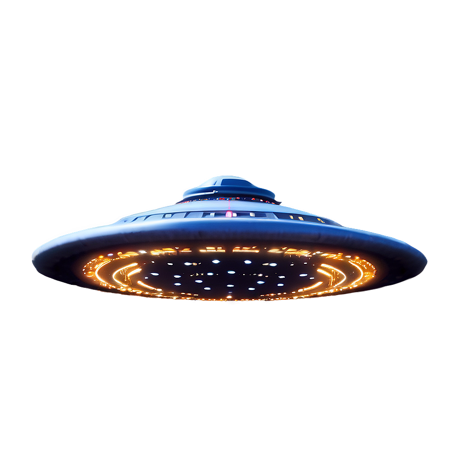 Galactic Federation Flying Saucer Png Byp PNG