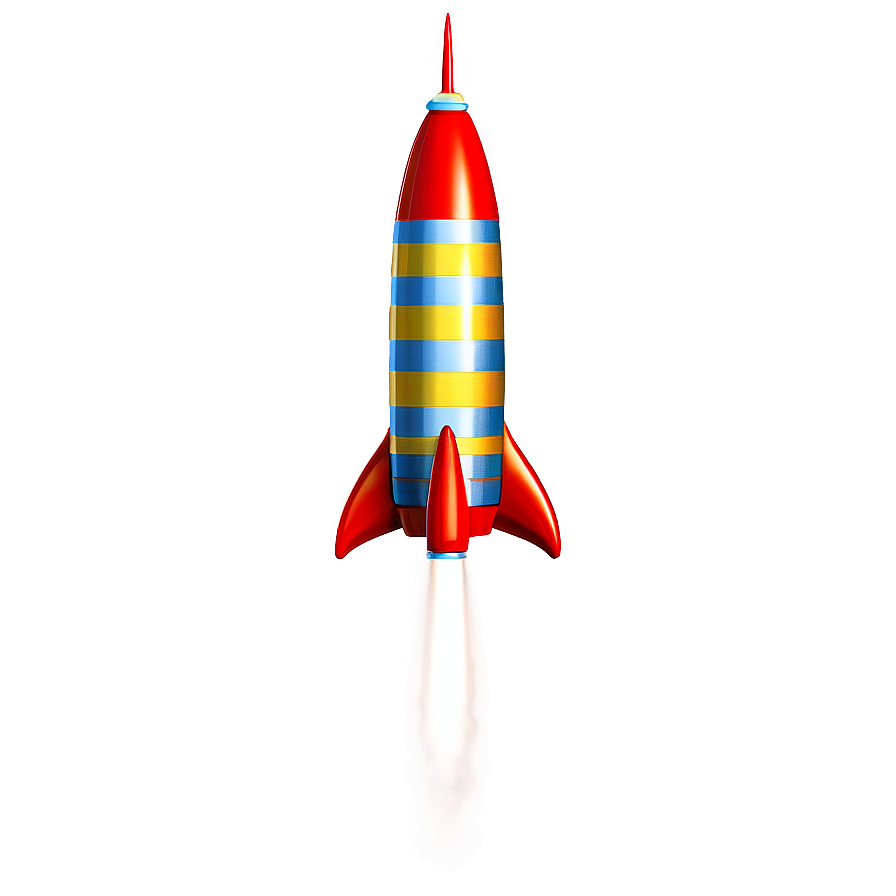 Galactic Rocketship Png 06132024 PNG