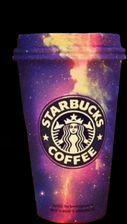 Galactic Starbucks Cup PNG