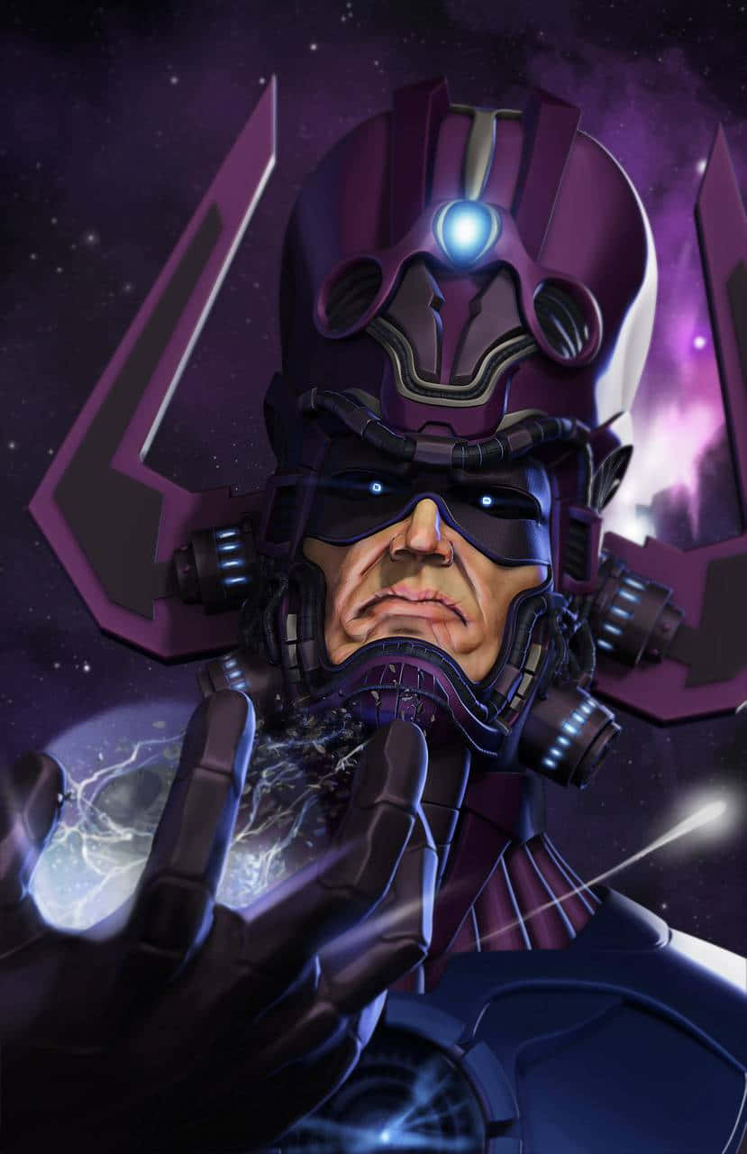 The Almighty Galactus Approaches Earth Wallpaper