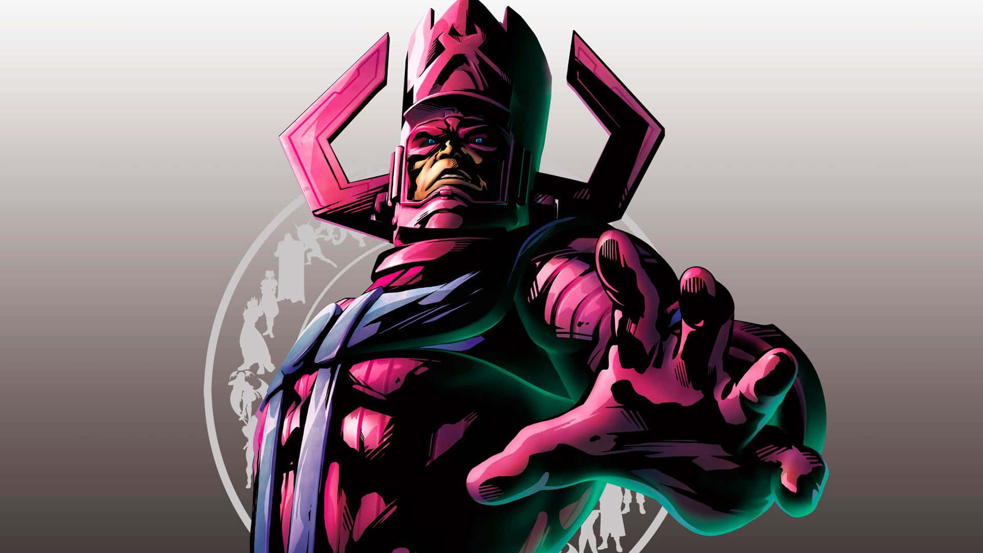 Galactus,devorador De Mundos, Entidad Cósmica En Los Cómics De Marvel. Fondo de pantalla