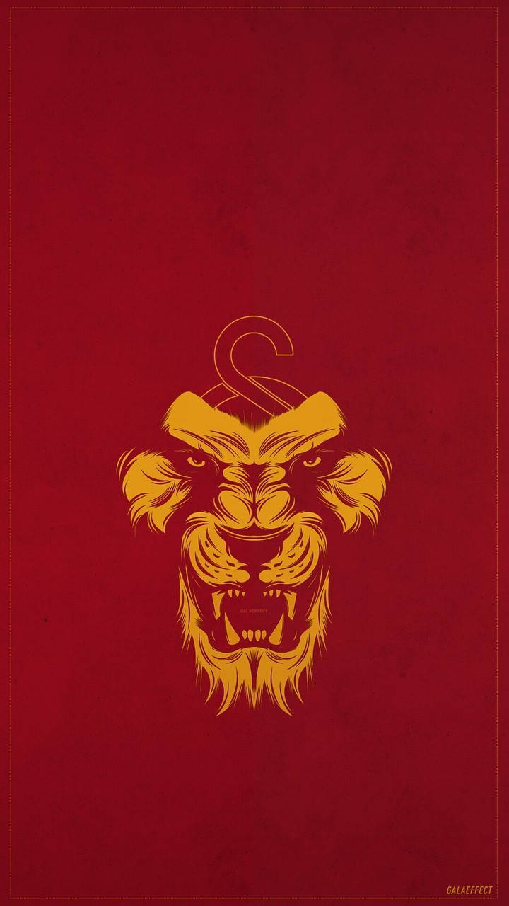 Download Galatasaray Yellow Lion Icon Wallpaper 